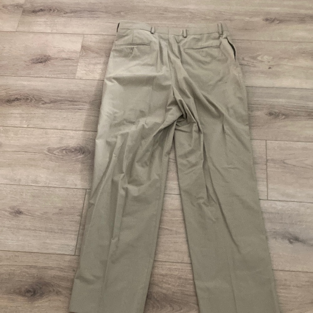 Men's Tan 2 piece Suit 40L/34 - Picture 7 of 8